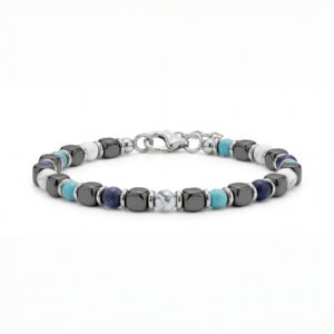 miroacc steel - Glacier Stone Beaded Bracelet