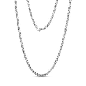 miroacc steel - Essential Round Box Link Chain
